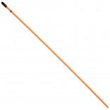 TUBO DE ANTENA COM TAMPA COR NEON LARANJA DUBRO DUB 2353